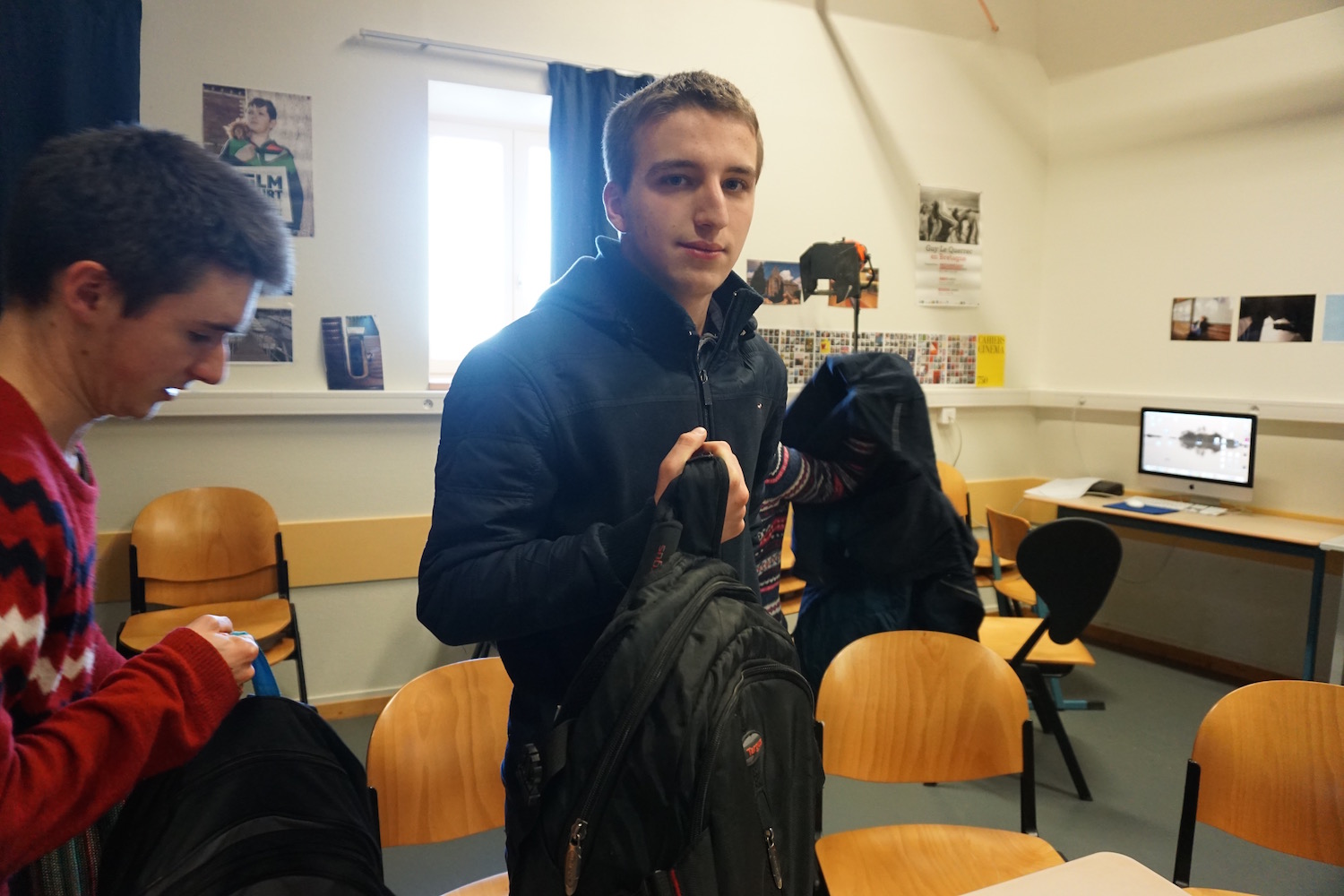 Mathis et Simon, élèves de Terminale