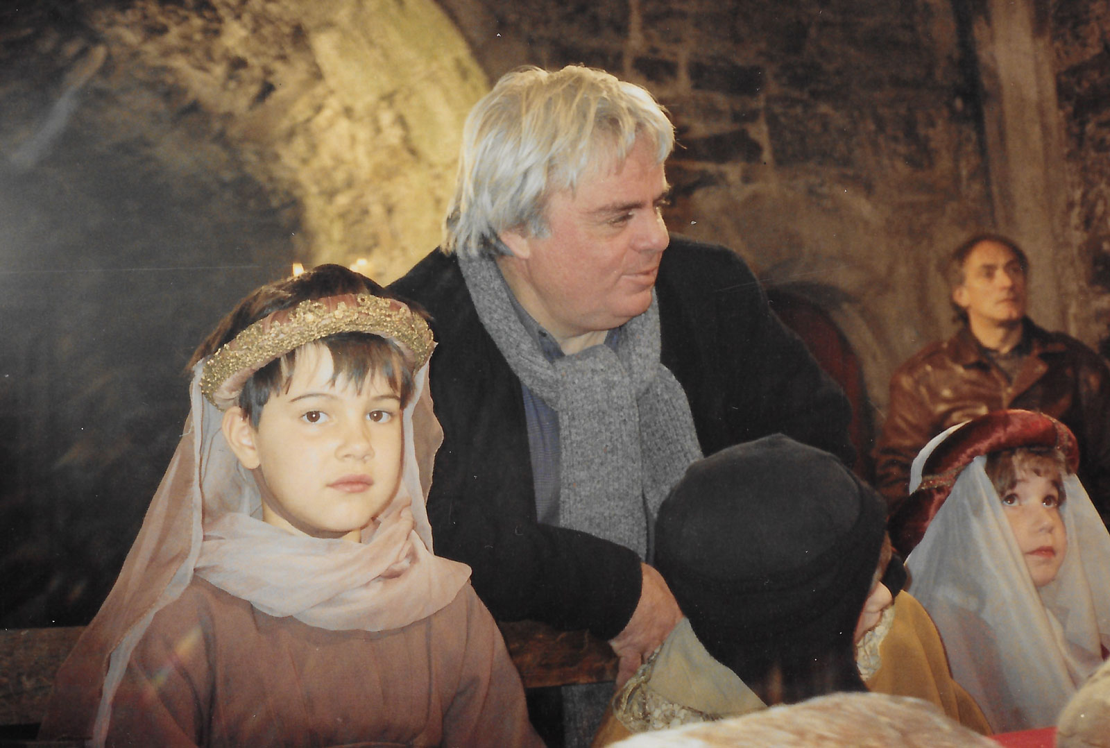 Hervé Baslé sur le tournage de Les Prouesses © Catherine Delalande