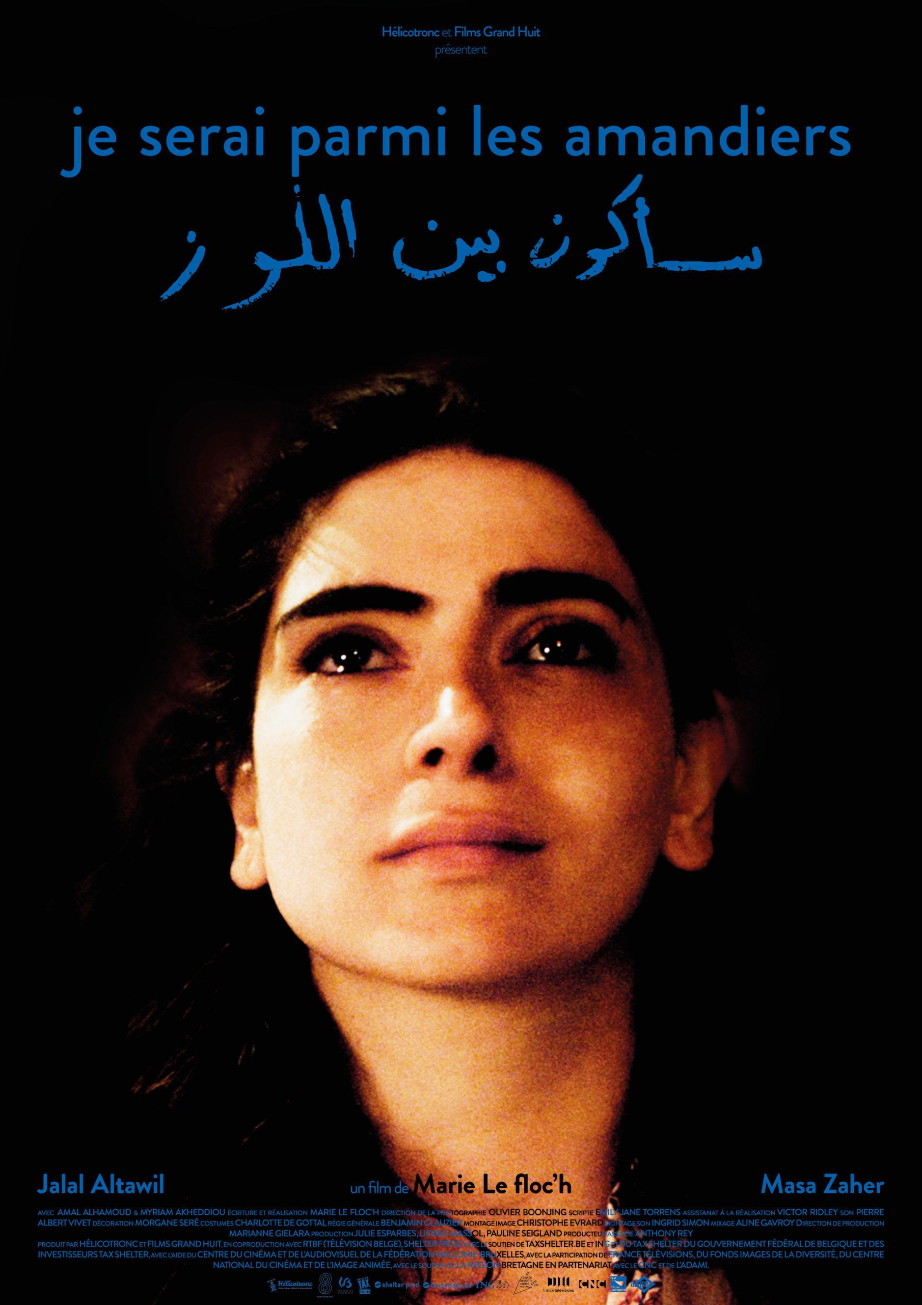 Affiche Je serai parmi les amandiers